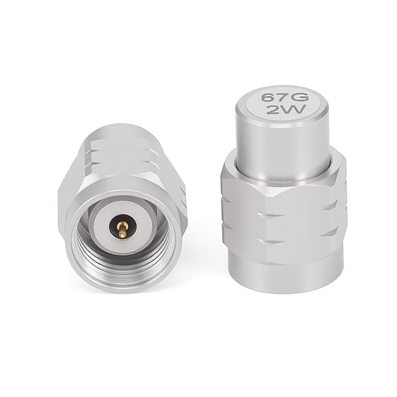 1.85mm Male RF Load Termination Up To 67 GHz | 2 Watts | Passivated Stainless Steel