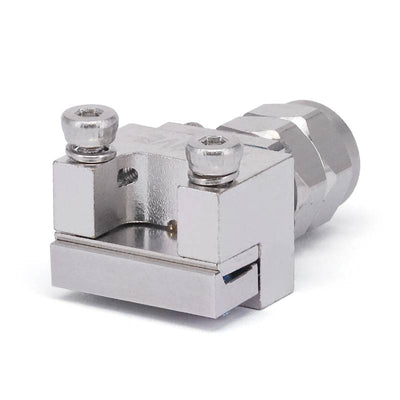 2.4mm Solderless End Launch Male RF Connectors | DC–50GHz | 0.18mm Pin for PCB Contact | 50Ω Edge Mount