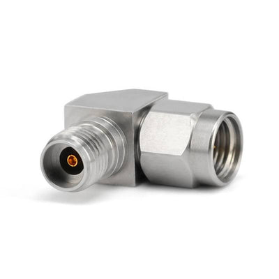 2.92mm Male to 2.92mm Female Right Angle Precision Adapter | DC-40GHz | Version S