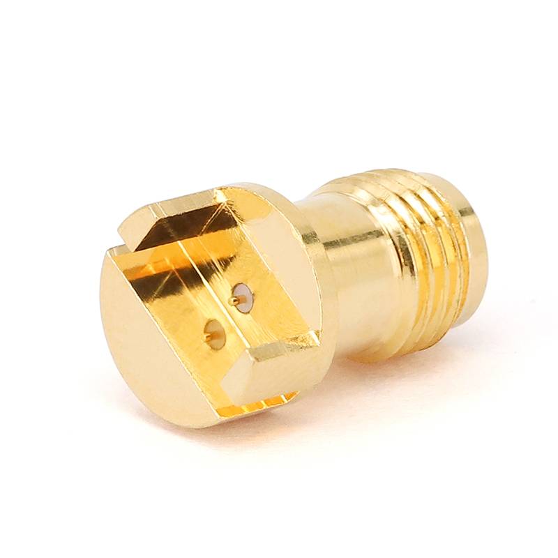 2.92mm Female Connector End Launch Suit for PCB Thickness 0.77mm, DC - 40GHz