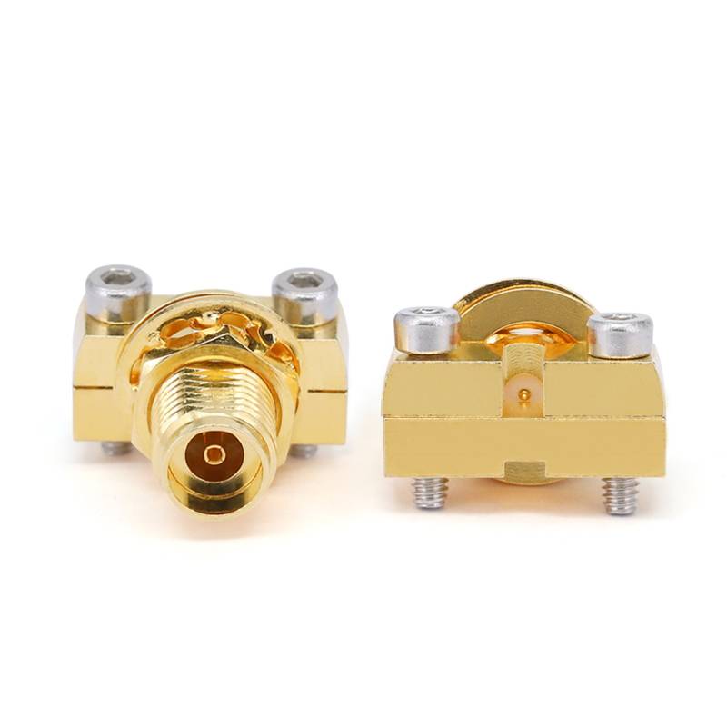 2.92mm Female Bulkhead Mount Connector End Launch for PCB, DC - 40GHz