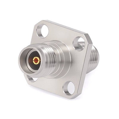 3.5mm Female to 3.5mm Female 4-Hole Flange Adaptors | DC-26.5GHz