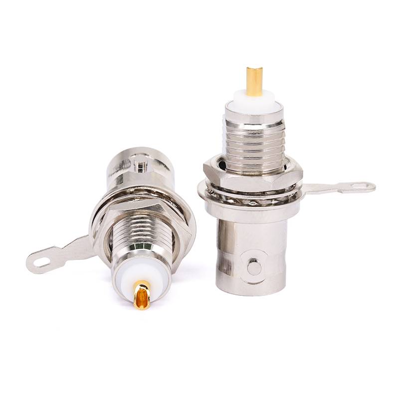 BNC Female Connector Bulkhead Mount For PCB |  DC - 4GHz