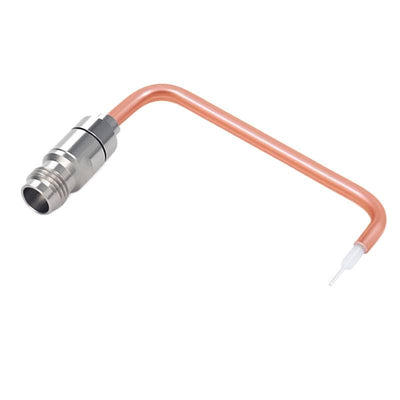 2.4mm Female to Trimmed Lead Cable Assembly | .086" Semi-Rigid GUT-085 (Copper) Coax Cable | DC - 50GHz