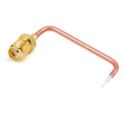 SMA Female to Trimmed Lead Cable Assembly | .086" Semi-Rigid GUT-085 (Copper) Coax Cable | DC - 18GHz