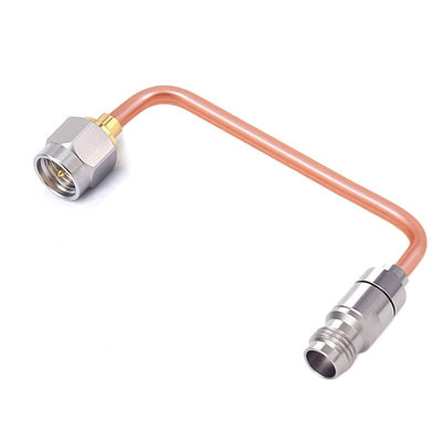 SMA Male to 2.4mm Female Cable Assembly | .086" Semi-Rigid GUT-085 (Copper) Coax Cable | DC - 18GHz