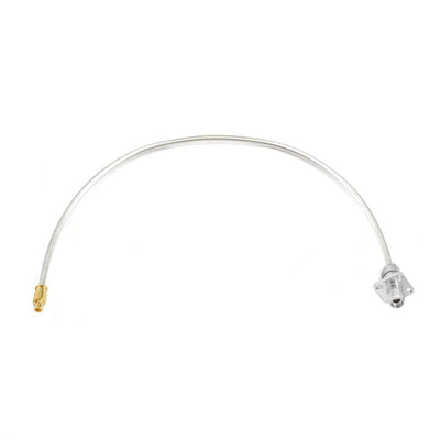 2.92mm 4 Hole Flange Female to MMPX Male Cable Assembly | .086" Semi-Flexible Coax Cable Without FEP Jacket | DC - 40GHz