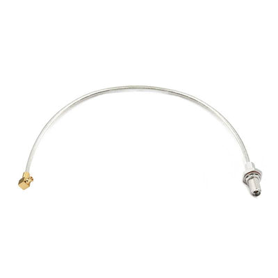 2.92mm Bulkhead Female to GPPO(Mini-SMP) Right Angle Female Cable Assembly | .086" Semi-Flexible Coax Cable Without FEP Jacket | DC - 40GHz
