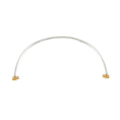 GPO(SMP) Right Angle Female to GPO(SMP) Right Angle Female Cable Assembly | .086" Semi-Flexible Coax Cable Without FEP Jacket | DC - 26.5GHz