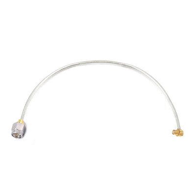SMA Male to GPO(SMP) Right Angle Female Cable Assembly | .086" Semi-Flexible Coax Cable Without FEP Jacket | DC - 26.5GHz