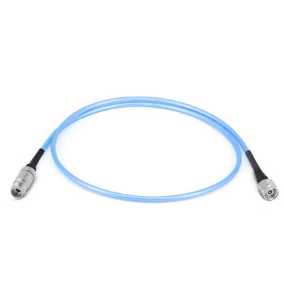 2.4mm Male to 2.4mm Female Cable Assembly | 086" Semi-Flexible Coax Cable with FEP Jacket | DC - 50GHz