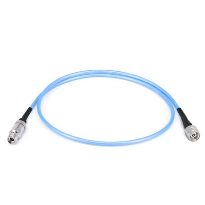 2.92mm Female to 2.4mm Male Cable Assembly | .086" Semi-Flexible Coax Cable With FEP Jacket | DC - 40GHz