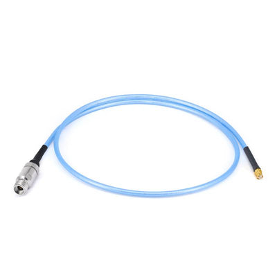 2.92mm Female to GPO(SMP) Female Cable Assembly | 086" Semi-Flexible Coax Cable with FEP Jacket | DC - 40GHz