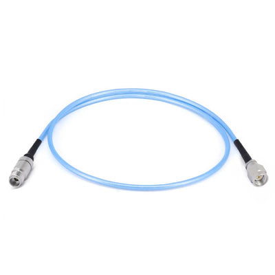 2.92mm Male to 2.4mm Female Cable Assembly | .086" Semi-Flexible Coax Cable With FEP Jacket | DC - 40GHz