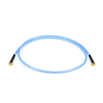 GPO(SMP) Right Angle Female to GPO(SMP) Right Angle Female Cable Assembly | 086" Semi-Flexible Coax Cable with FEP Jacket | DC - 18GHz