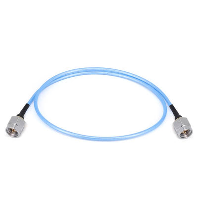 SMA Male to SMA Male Cable Assembly | 086" Semi-Flexible Coax Cable with FEP Jacket | DC - 26.5GHz