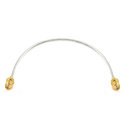 SMA Female to SMA Female Cable Assembly | .141" Semi-flexible Cable without Jacket | DC-18GHz