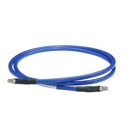 SMA Male to SMA Male Cable Assembly | 311A Series Low-Loss Phase-Stable Microwave Coaxial Cable With Type 1 Armor | OD 15mm | DC - 18GHz