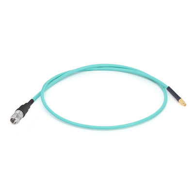 1.85mm Female to GPPO(Mini-SMP) Female Cable Assembly | RG-405SS Flexible Coax Cable | DC - 65GHz