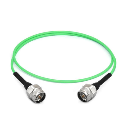 N Male to N Male Cable Assembly | RG-402SS Flexible Coax Cable | DC - 18GHz