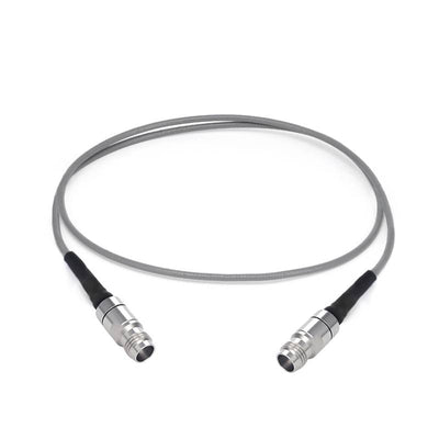 2.4mm Female to 2.4mm Female Cable Assembly | 3506 Series Low Loss Phase Stable Flexible Coax Cable | Cable Dia.2.2mm | DC - 50GHz