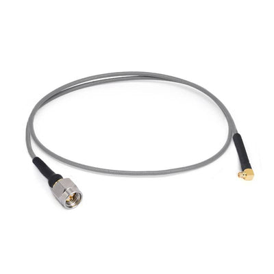 SMA Male to GPPO(Mini-SMP) Right Angle Female Cable Assembly | 3506 Series Low Loss Phase Stable Flexible Coax Cable | DC - 26.5GHz