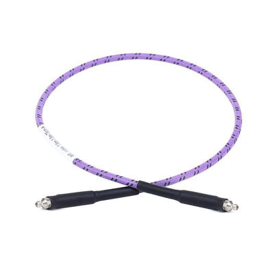 1.0mm Female to 1.0mm Female Cable Assembly | U20 Series Low Loss Phase Stable Flexible Coax Cable | With Armor | DC - 110GHz