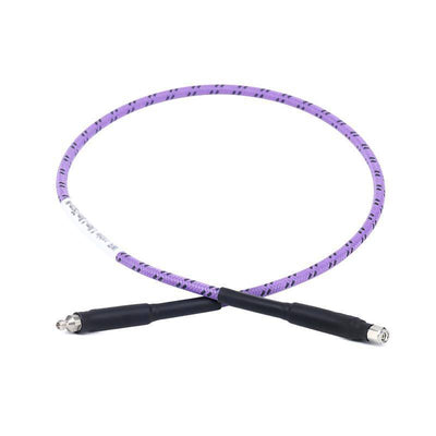 1.0mm Male to 1.0mm Female Cable Assembly | U20 Series Low Loss Phase Stable Flexible Coax Cable | With Armor | DC - 110GHz