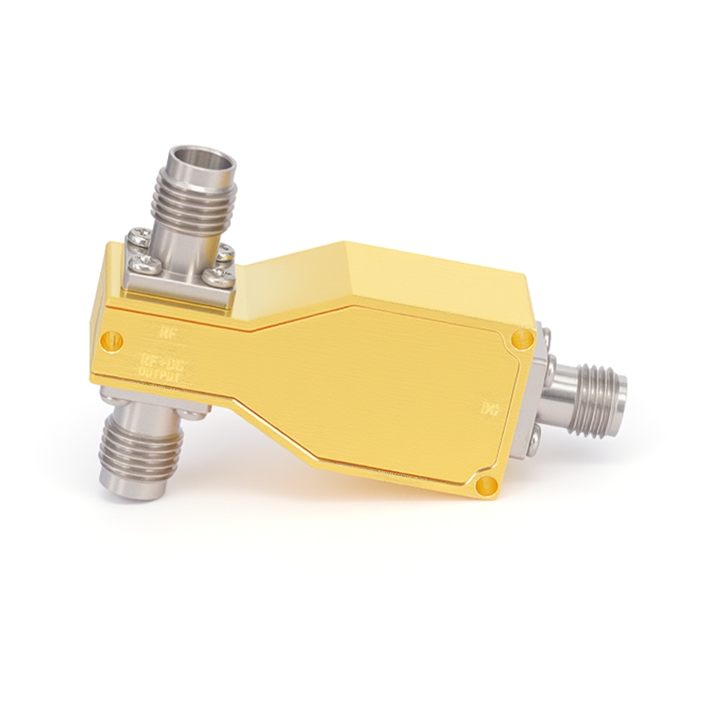 30 KHz to 67 GHz 1.85mm Bias Tee Rated to 500 mA And 25 Volts DC