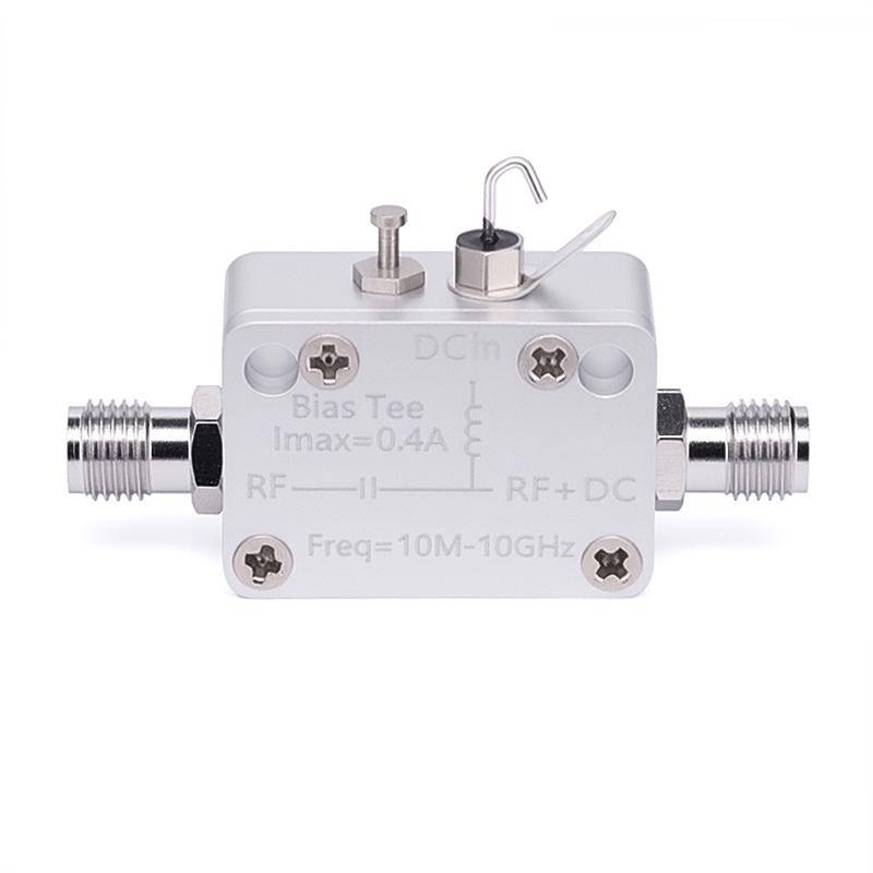 10 MHz to 10 GHz SMA Bias Tee Rated to 400 mA And 50 Volts DC