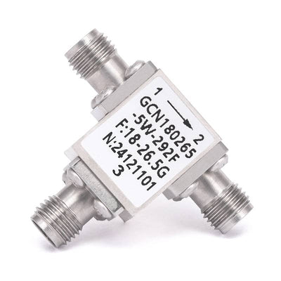 Circulator with 17dB Isolation from 18GHz to 26.5GHz | 5Watts with 2.92mm Female