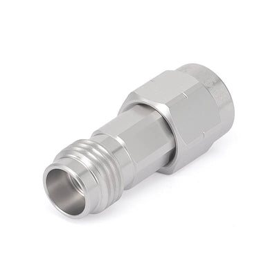 DC Block on Inner Conductor 2.4mm Male to 2.4mm Female Operating from 10 MHz to 50 GHz