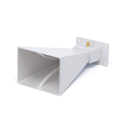 Waveguide Standard Horn Antenna Operating from 4 GHz to 12 GHz with a Nominal 10 dBi Gain | SMA Female Input Connector