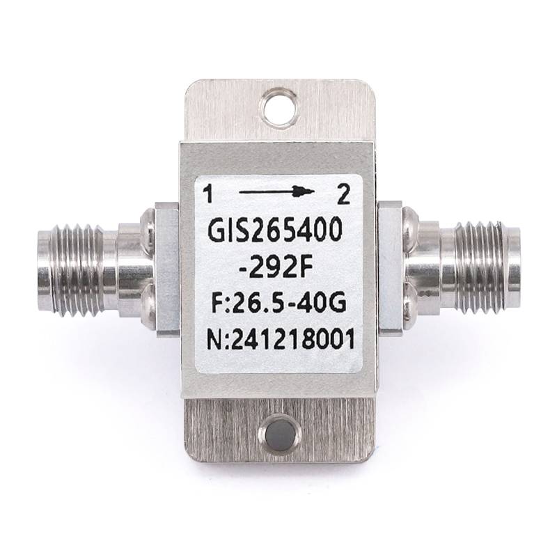 Isolator with 13.8dB Isolation from 26.5GHz to 40GHz | 5Watts with 2.92mm Female
