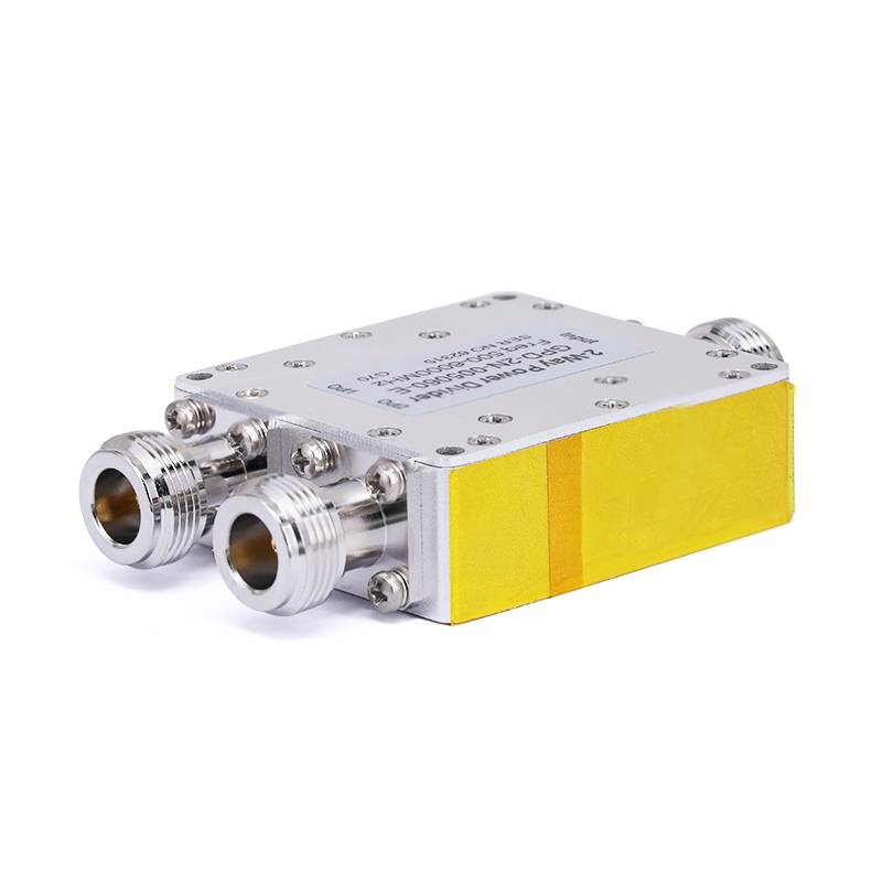2-Way N Power Divider From 0.5 GHz to 6 GHz Rated at 30 Watts