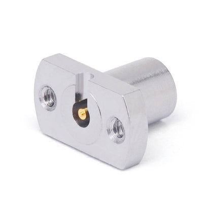 GPO (SMP) Male Vertical Launch Solderless PCB Connector with 2 Hole Flange for CPW/Microstrip | DC - 40GHz