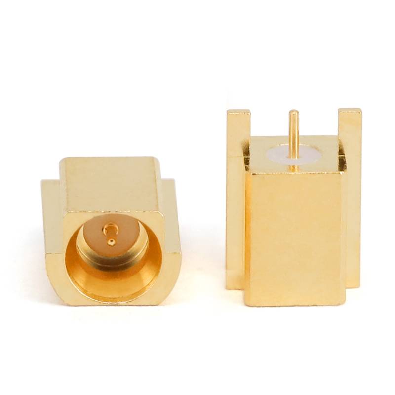 GPPO (Mini-SMP) Male Connector End Launch Length 5.6mm, DC - 40GHz