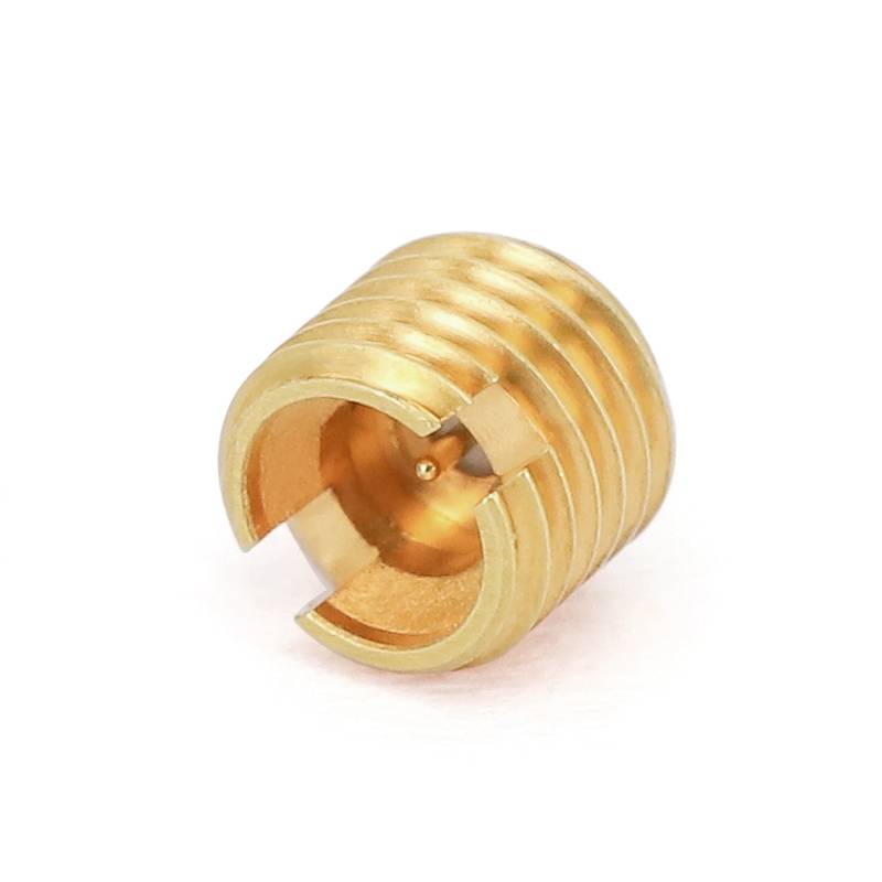 GPPO (Mini-SMP) Male Bulkhead Mount Connector, DC - 40GHz