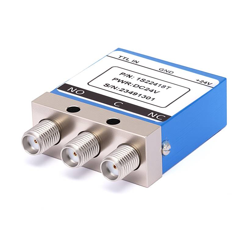 SPDT Electromechanical Relay Failsafe Switch | TTL | SMA Female | DC - 18GHz | 24V