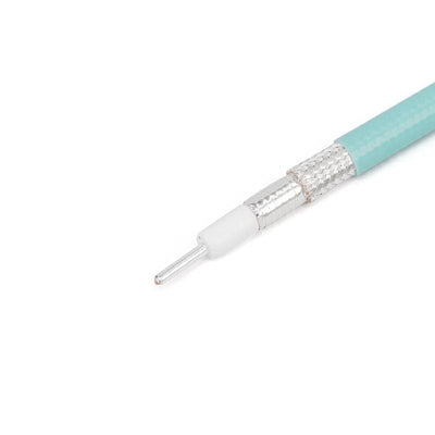 311A Series Low Loss Phase Stable Flexible Coax Cable With FEP(Turquoise) Jacket | DC-18GHz