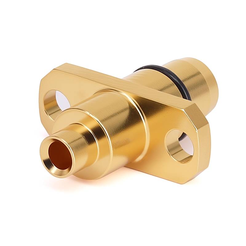 BMA Male Connector for RG405 or .086" Cable | 2 Holes Flange | DC-18GHz