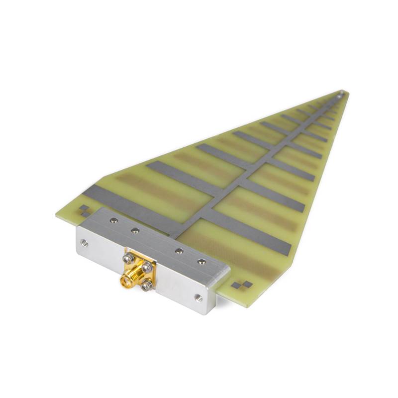 2GHz to 12GHz Ultra-Wideband 6dBi Gain Log-periodic Antenna