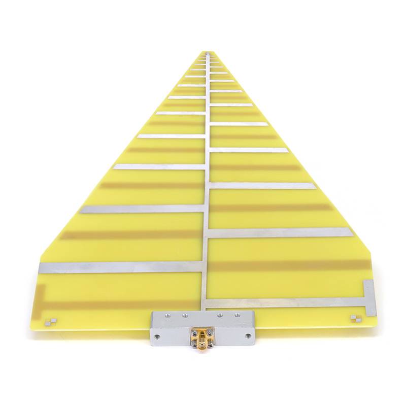 500MHz to 6GHz Ultra-Wideband 6dBi Gain Log-periodic Antenna