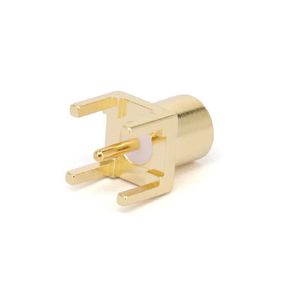 MCX Female Connector PCB Mount Soldering | DC - 6GHz