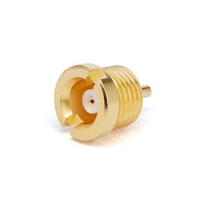 MCX Female Bulkhead Mount Connector for PCB | DC - 6GHz