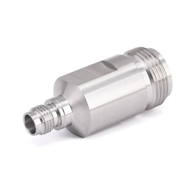N Female to 2.4mm Female Straight Precision Adapter | DC to 18GHz