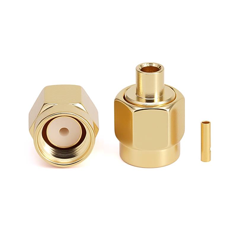 SMA Female Reverse Polarity for .086" Series Cable ,DC to 6GHz
