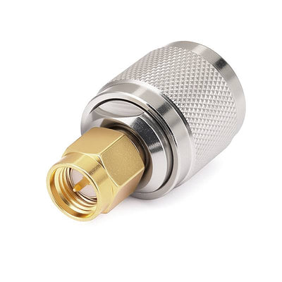TNC Reverse Polarity Female to SMA Male Straight Adapter | DC to 3GHz