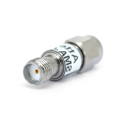 SMA Fixed Attenuator with Brass Tri-Metal Plated Body | DC-8GHz