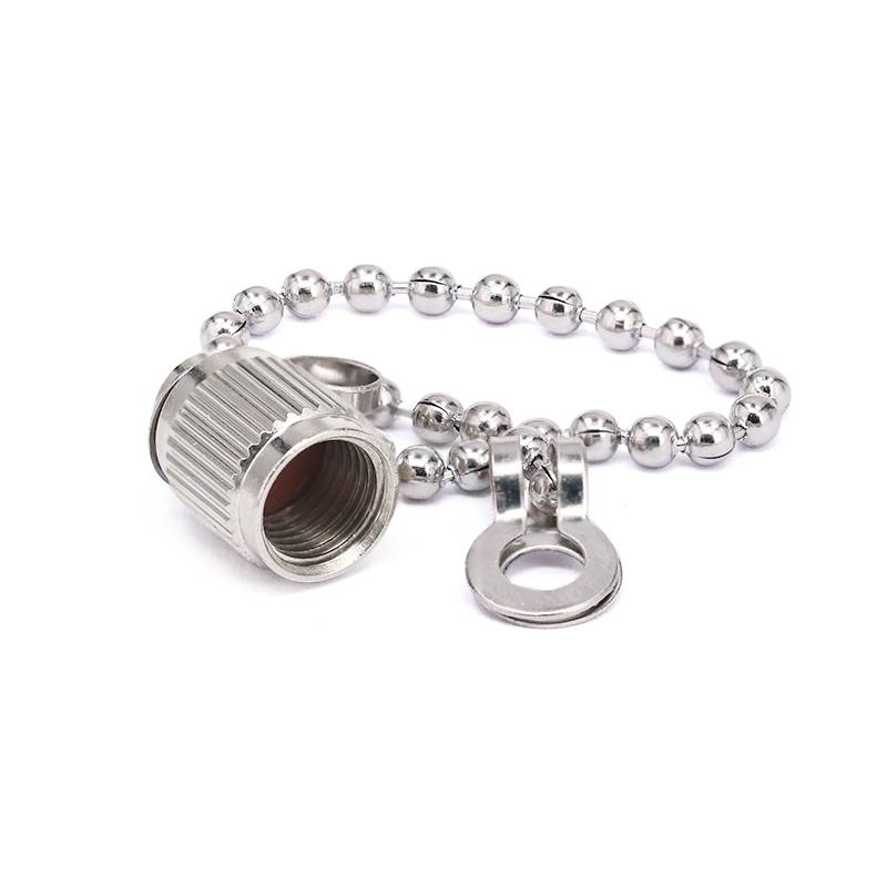 SMA Male Non-Shorting Dust Cap With Chain